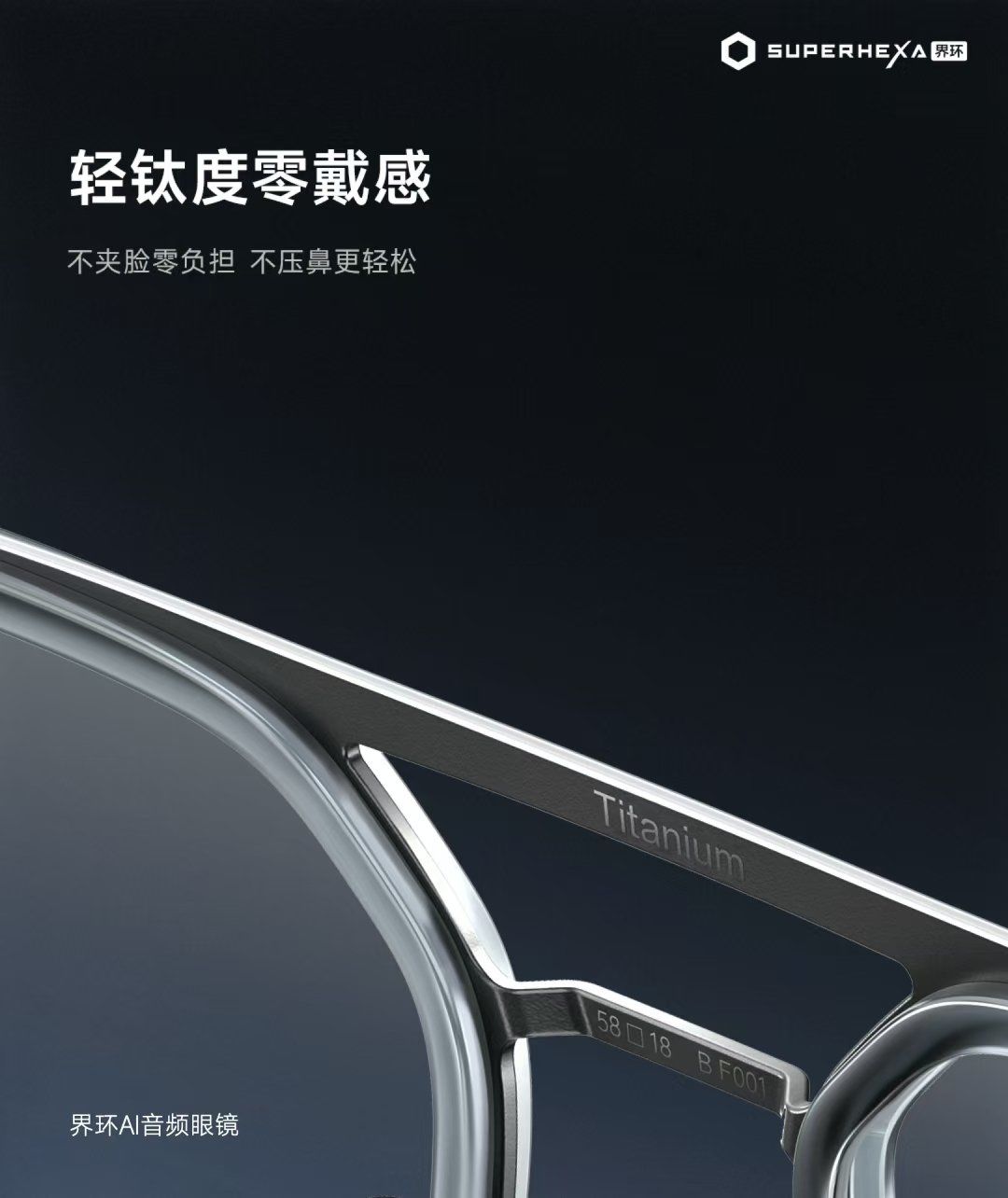 界環智能語音眼鏡 重新定義智能穿戴的未來